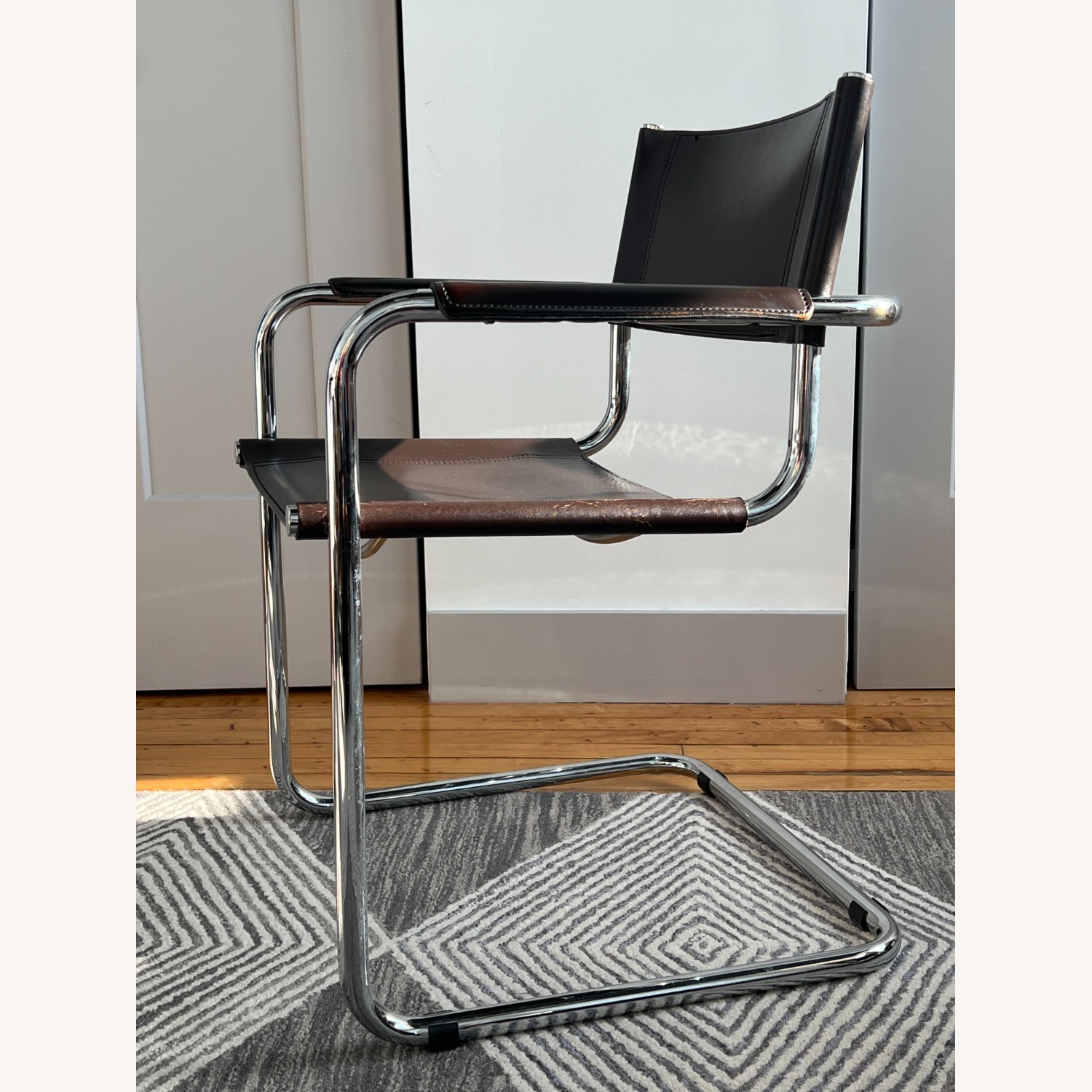 S34 Mart Stam Cantilever Chairs Dark Brown (2) - image-3