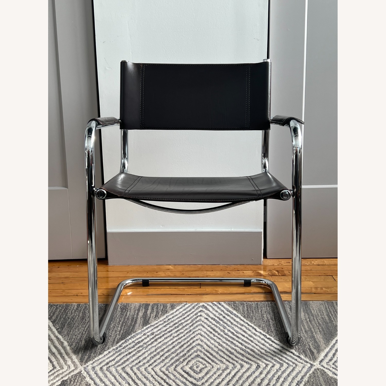 S34 Mart Stam Cantilever Chairs Dark Brown (2) - image-2