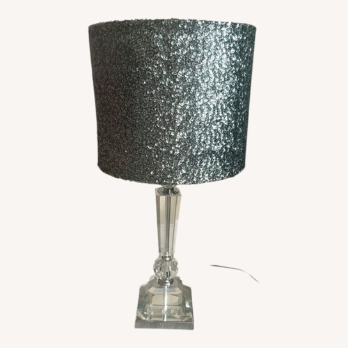 Used Home Goods Green Table Lamp for sale on AptDeco