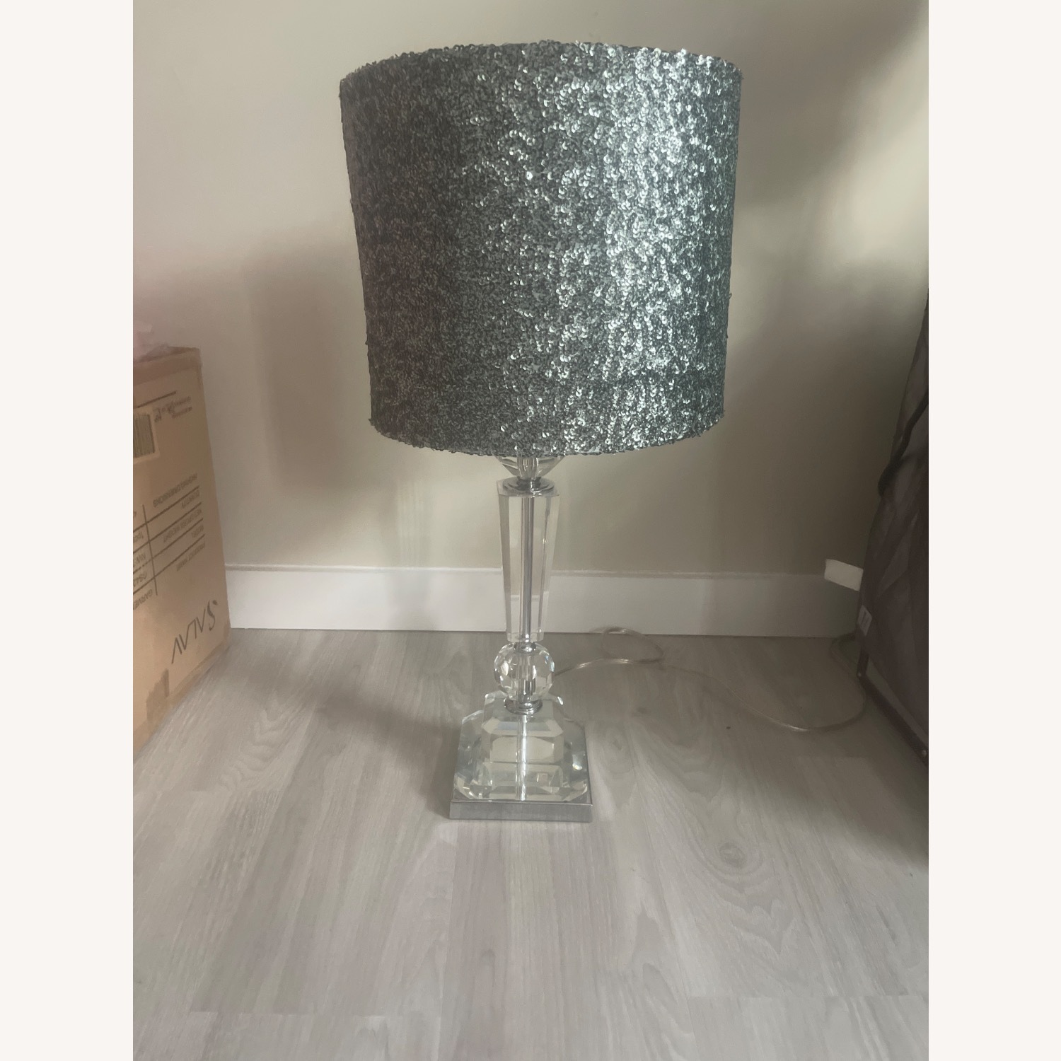 Home Goods Green Table Lamp - image-1