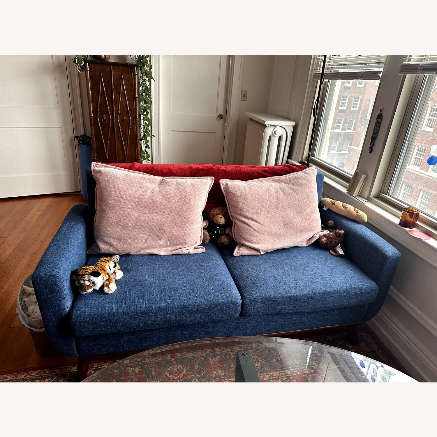 Wayfair Carmencita 65" Square Arm Loveseat - image-4