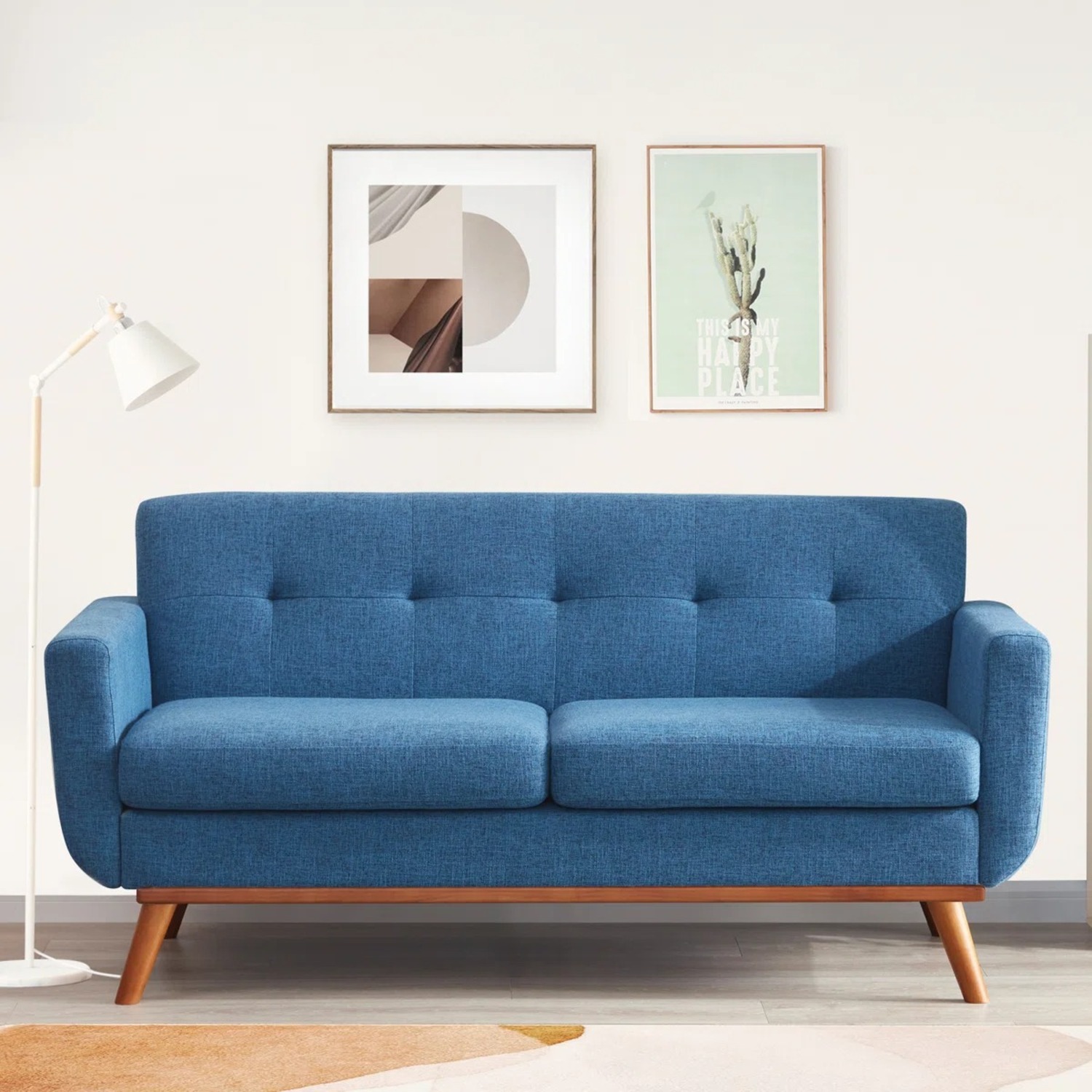 Wayfair Carmencita 65" Square Arm Loveseat - image-9