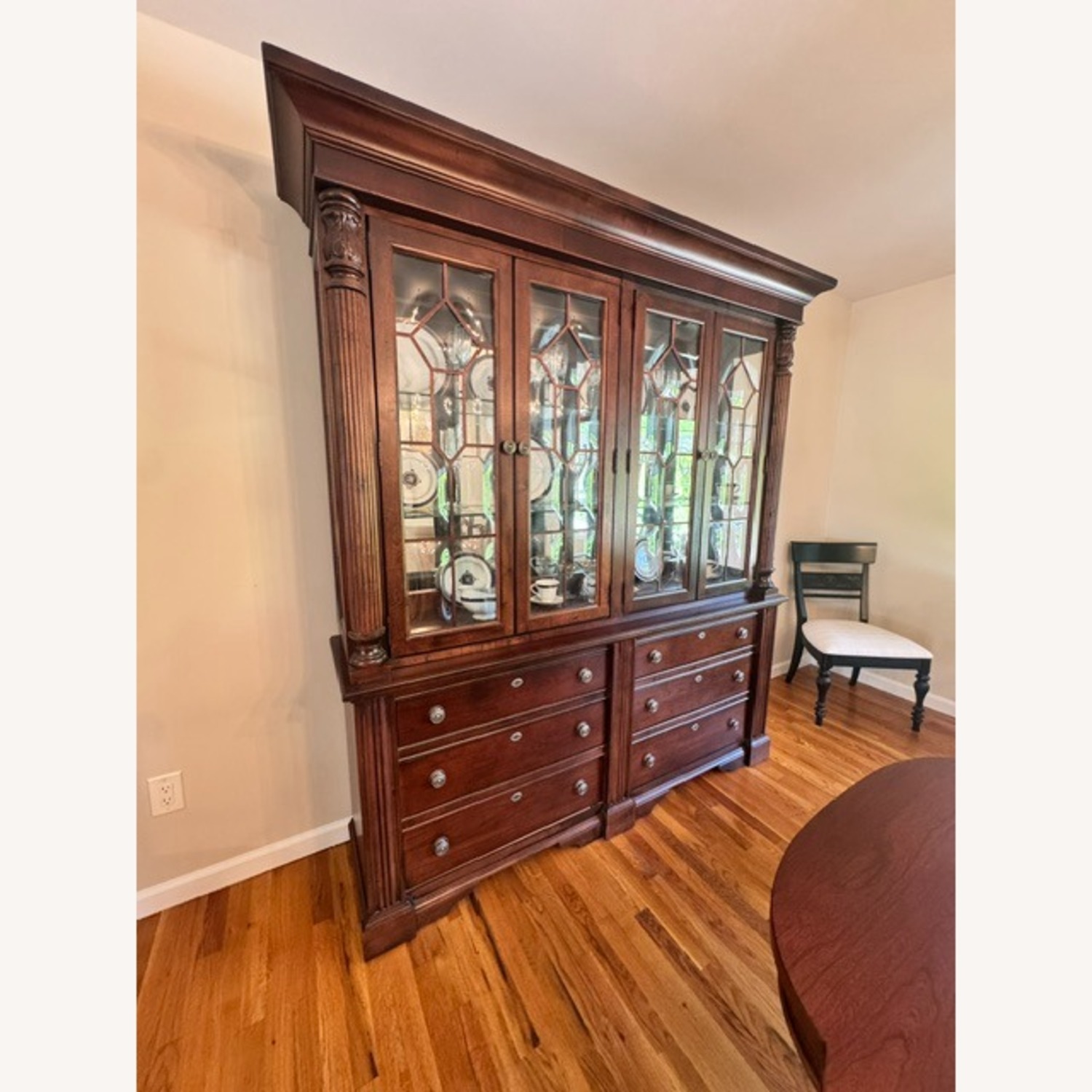 Broyhilll Charlestowne Square China Cabinet - image-3