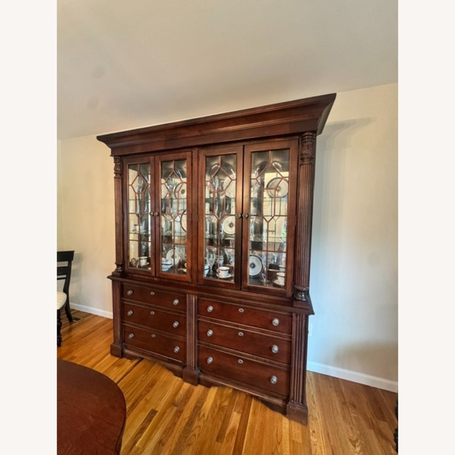 Broyhilll Charlestowne Square China Cabinet - image-1