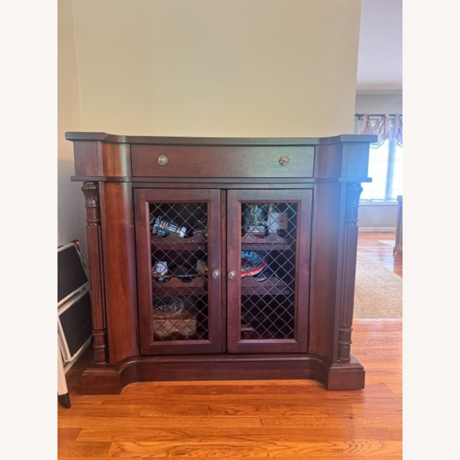 Broyhill Furniture Dark Brown Wood Sideboard - image-2
