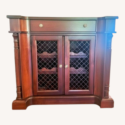 Used Broyhill Furniture Dark Brown Wood Sideboard for sale on AptDeco