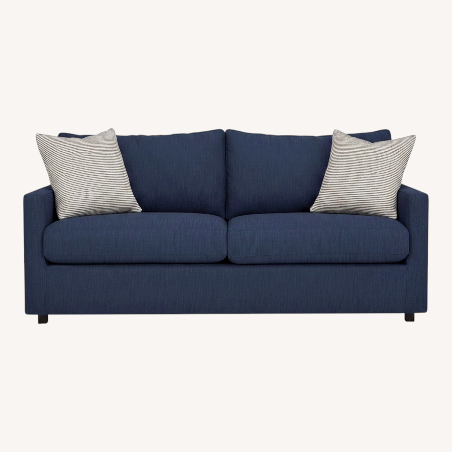 Jennifer Convertibles Blue Sleeper Sofa - image-0