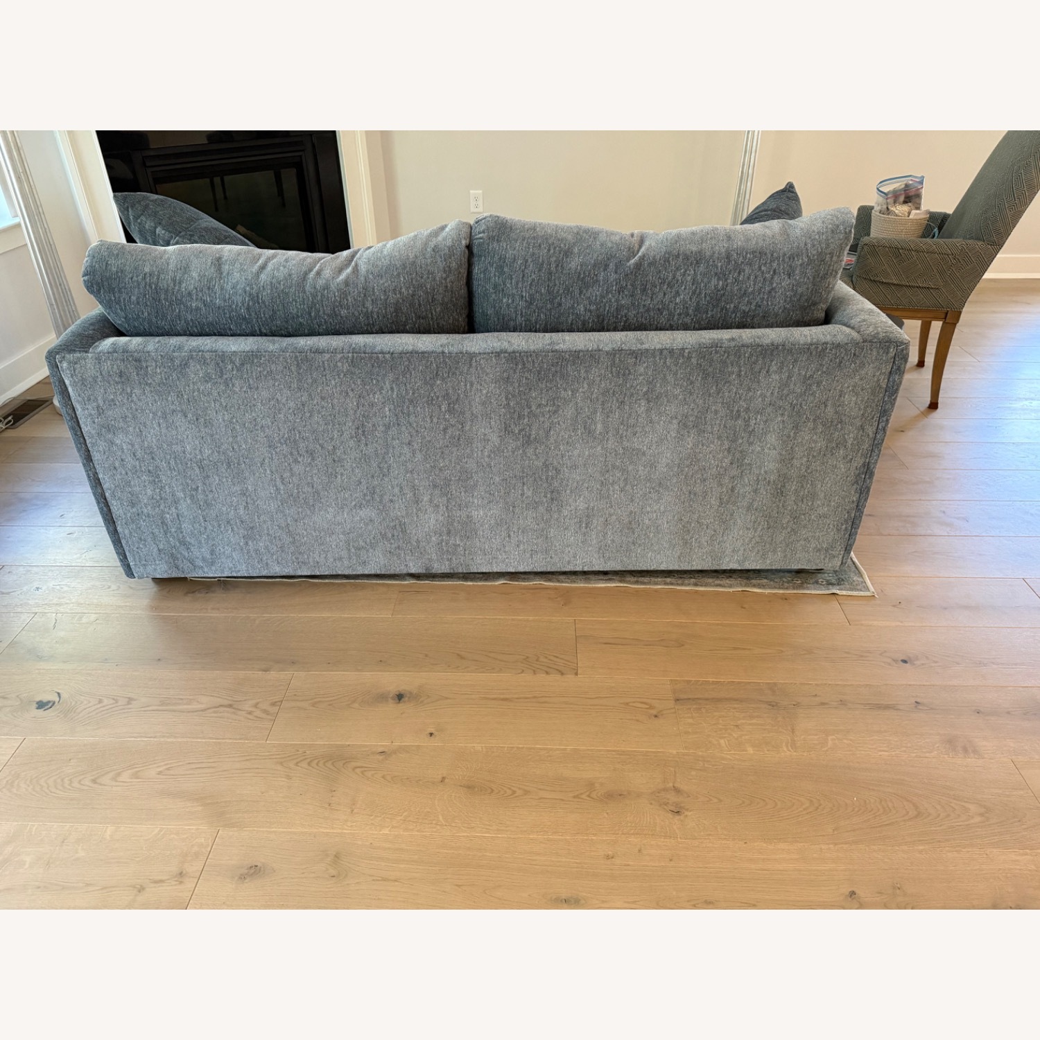 Jennifer Convertibles Blue Sleeper Sofa - image-2