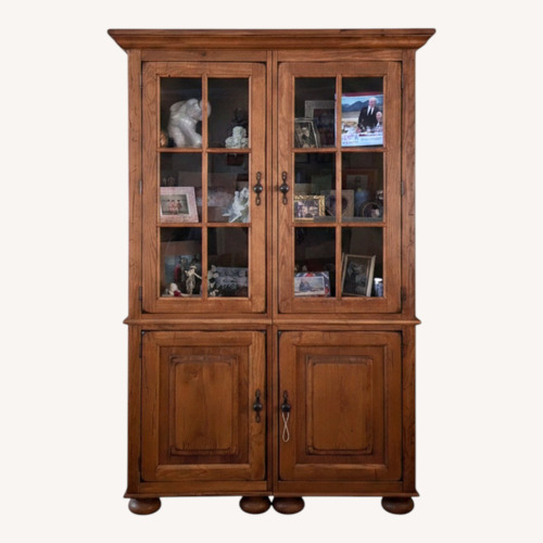 Used A Pair of Lighted Display Cabinets for sale on AptDeco