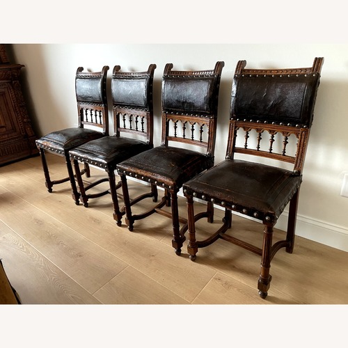 Used Antique French Henry ii Dining Chairs 1880-1900 for sale on AptDeco