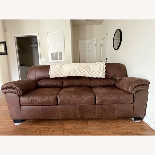 Used Ashley Furniture Bladen Dark Brown 3+ Seater Sofa for sale on AptDeco