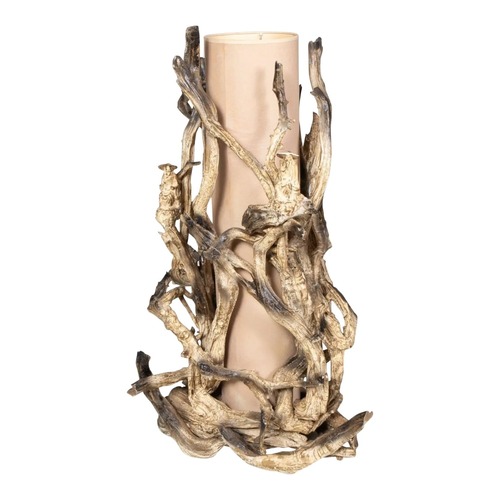 Used Vintage Mid-Century Driftwood Floor Lamp for sale on AptDeco