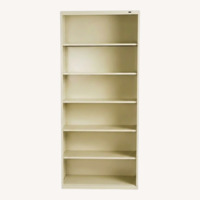Tennsco Light Gray Bookcase