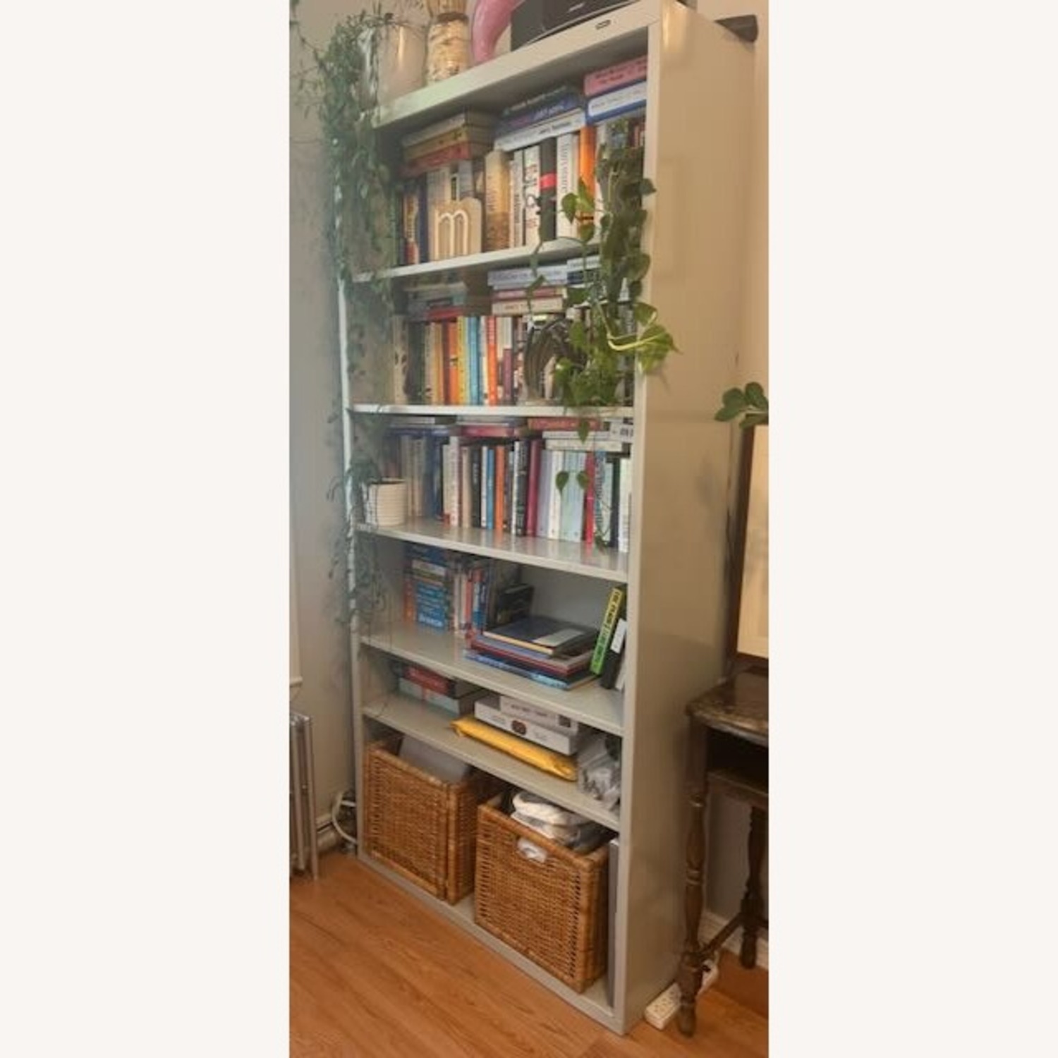 Tennsco Light Gray Bookcase - image-2