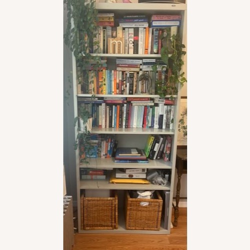 Used Tennsco Light Gray Bookcase for sale on AptDeco