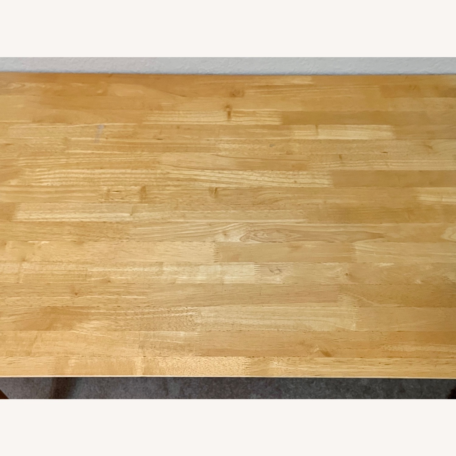 Natural Wood Desk - image-2