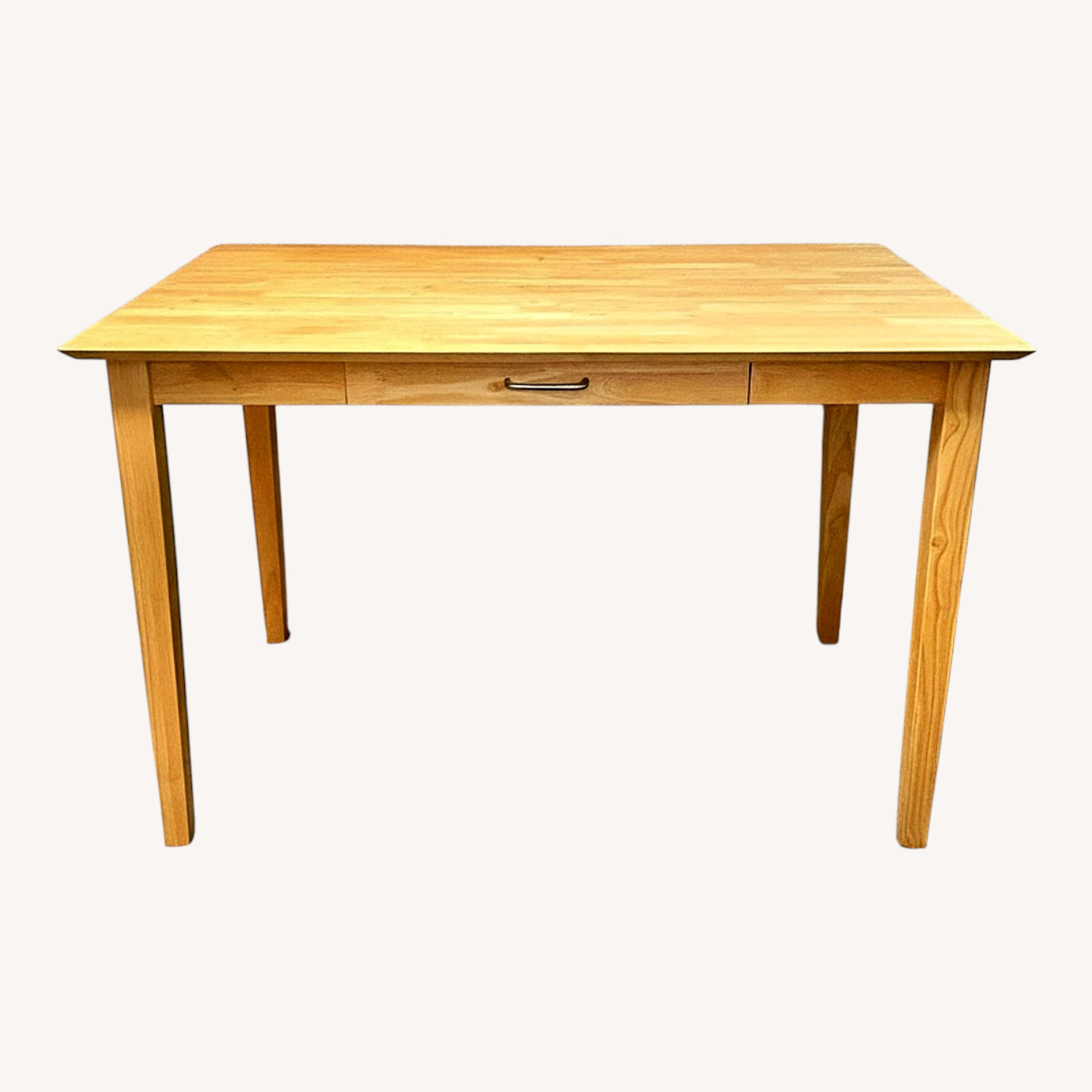 Natural Wood Desk - image-0