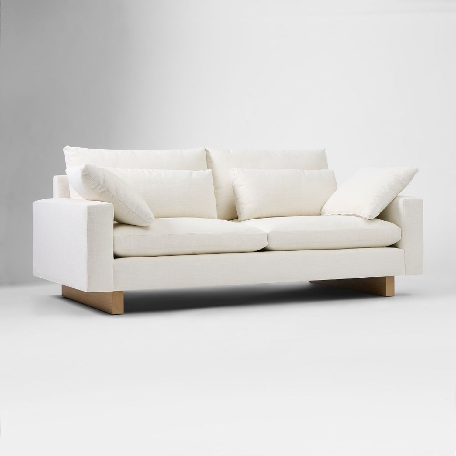 West Em Harmony Light Gray Extra Deep Sofa  - image-5