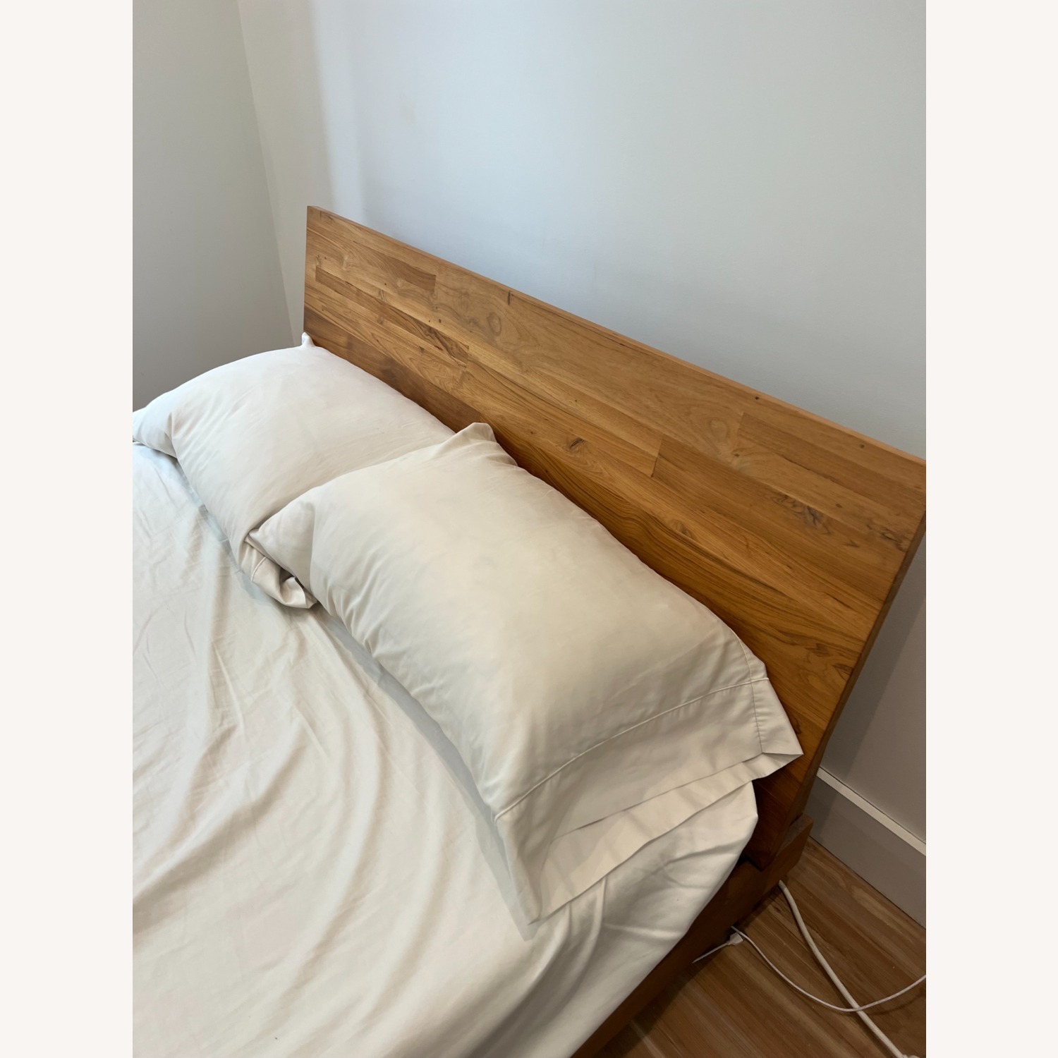CB2 Dondra Wood Full Bed - image-2