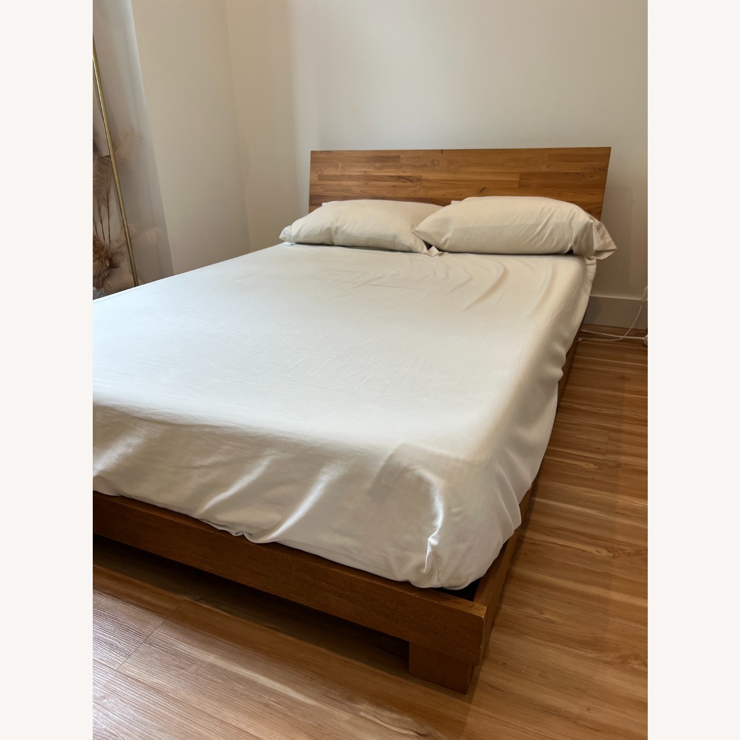 CB2 Dondra Wood Full Bed - image-3