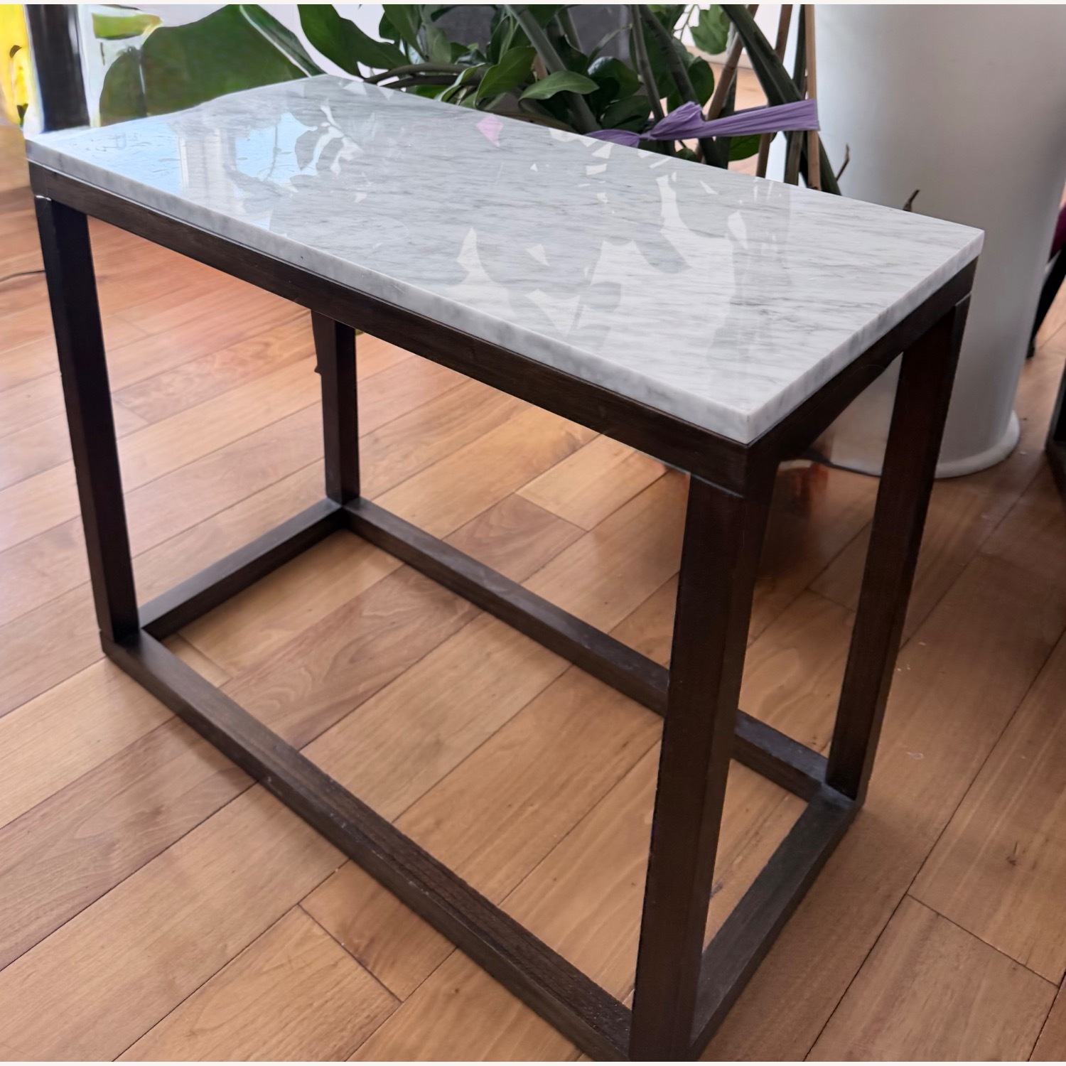 Marble Side Table Set of 2 - image-1