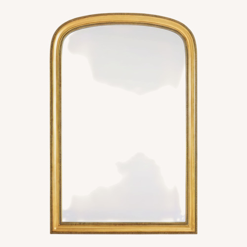 Used Anthropology The Gleaming Louise Beaded Arched Floor Mirror for sale on AptDeco