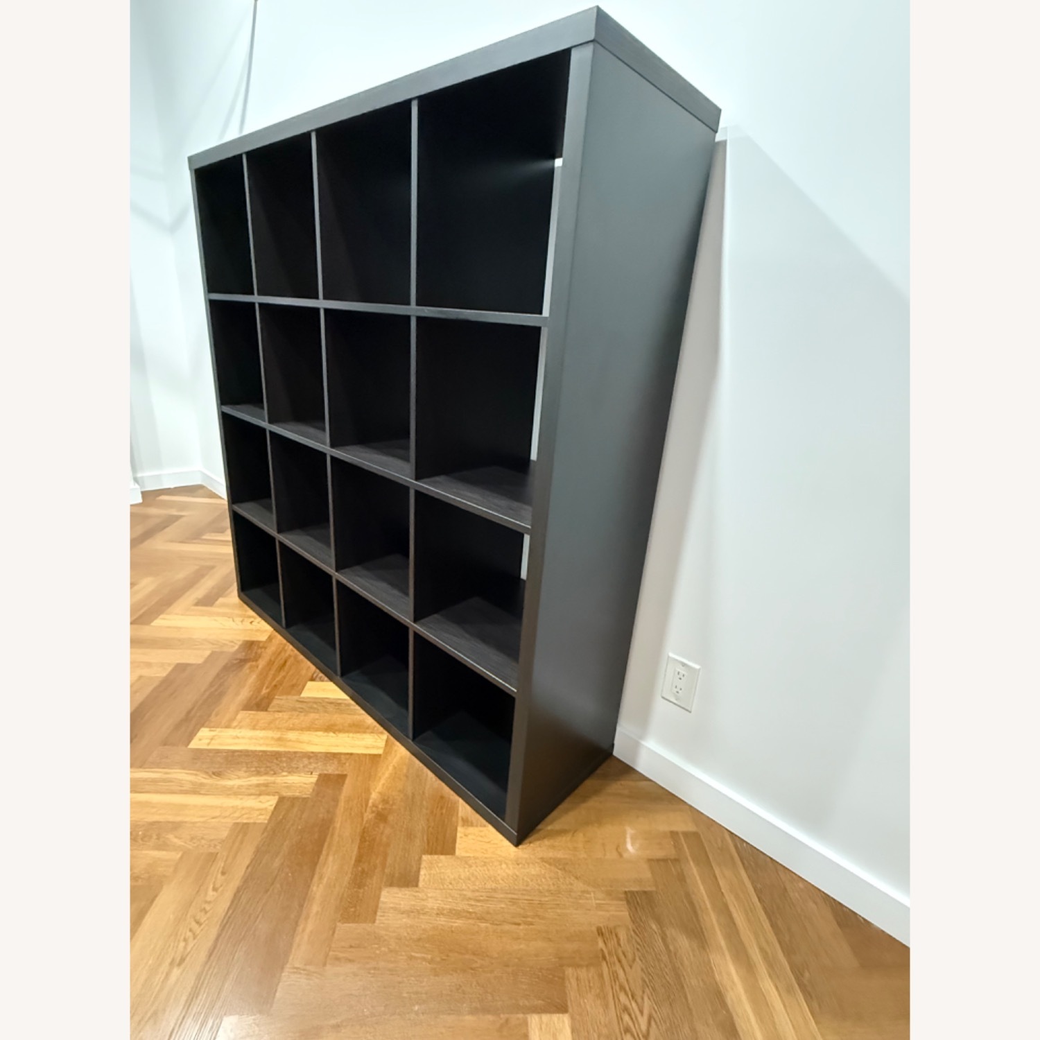 IKEA Kallax Black Bookcase - image-2