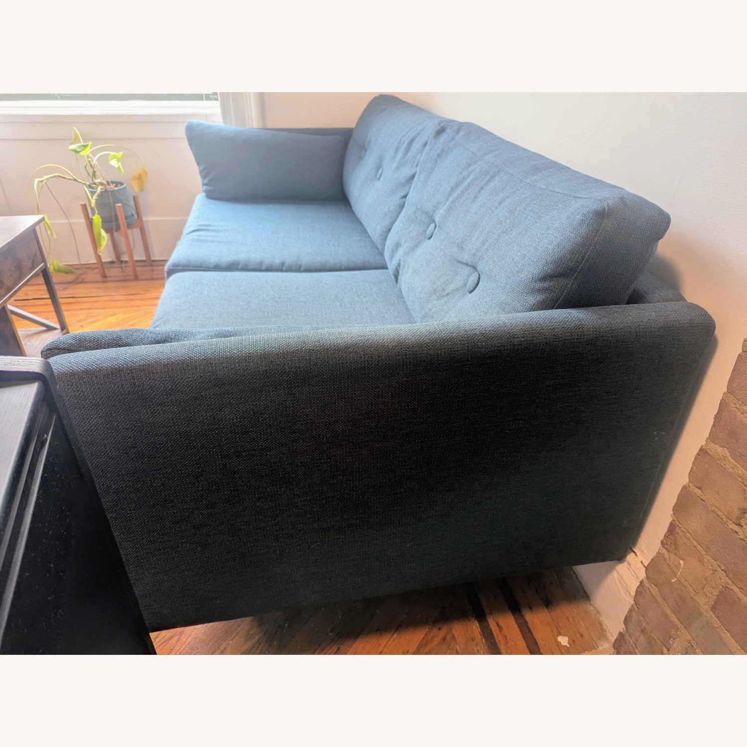 Article Anton Twilight Blue 74" Couch - image-3