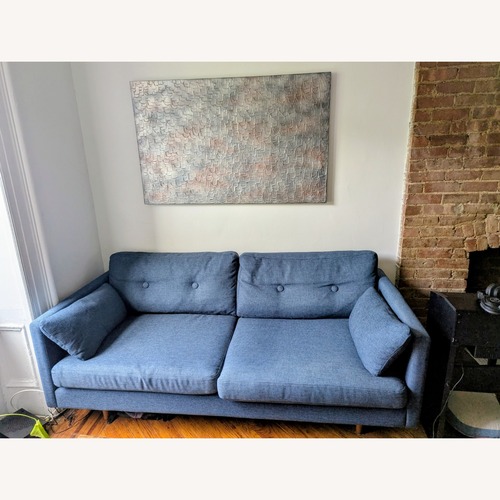 Used Article Anton Twilight Blue 74" Couch for sale on AptDeco