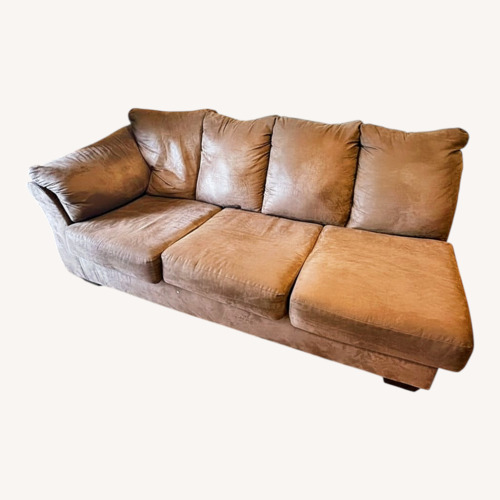 Used Ashley Furniture Light Brown 3+ Seater Sofa for sale on AptDeco