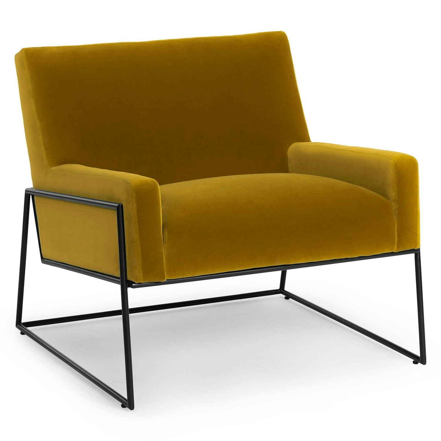 Article Regis Gold Velvet Accent Chairs (2) - image-2