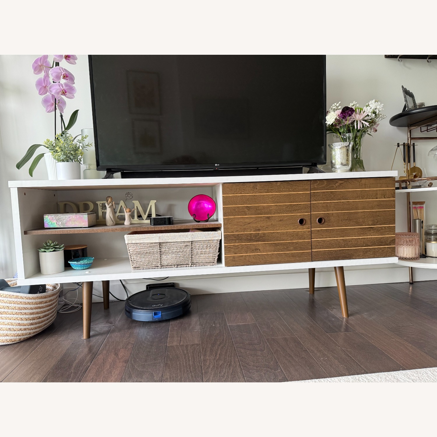 Mid-Century Modern TV Stand - image-1