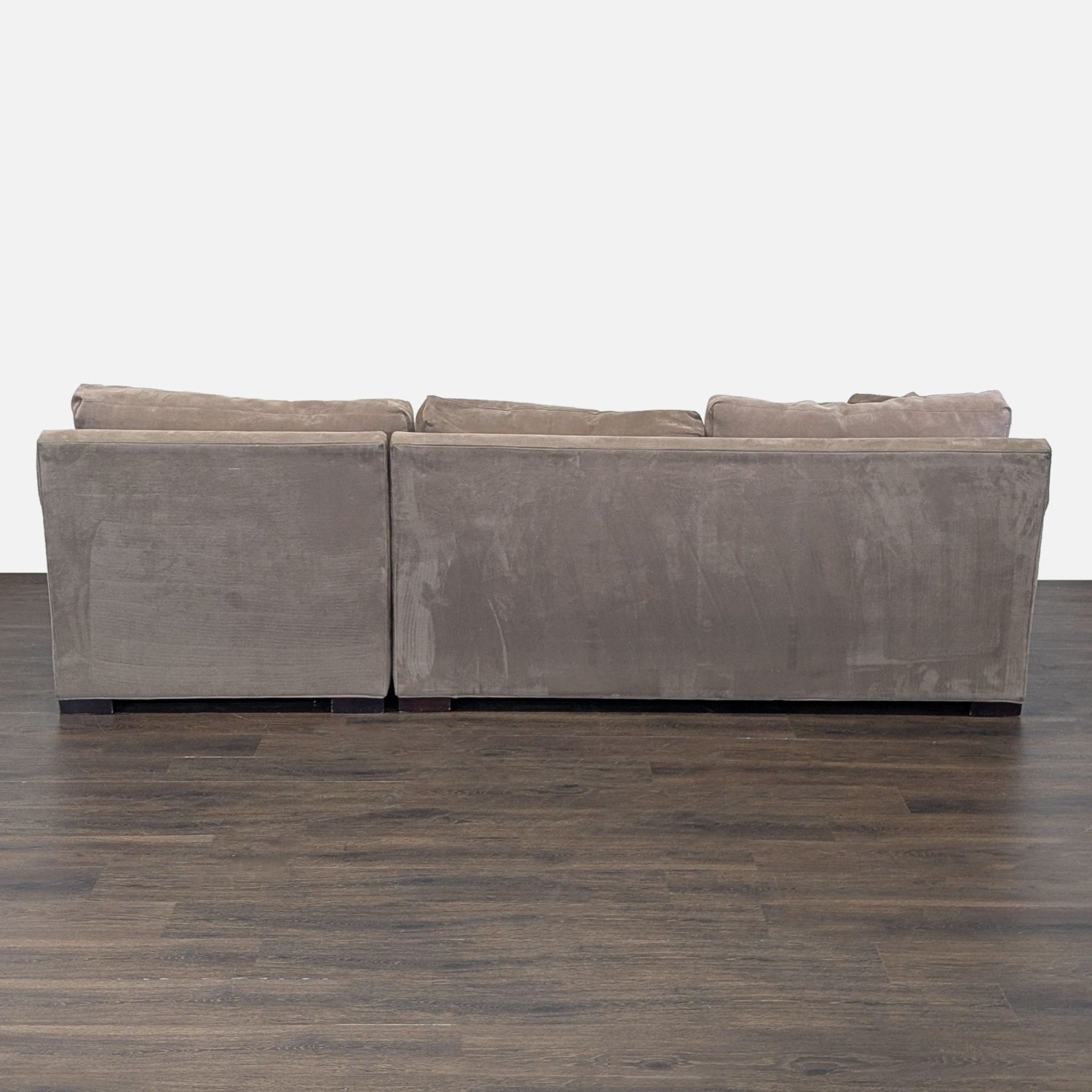 Crate & Barrel Axis Sectional Sofa with Chaise - image-9