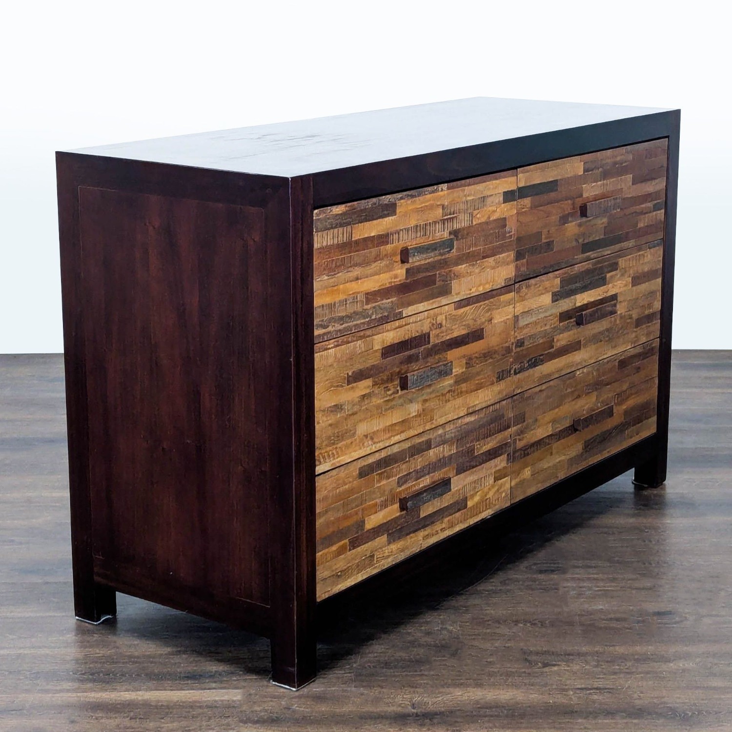 Environment Furniture Santomer Modern Rustic Wood Dresser - image-9
