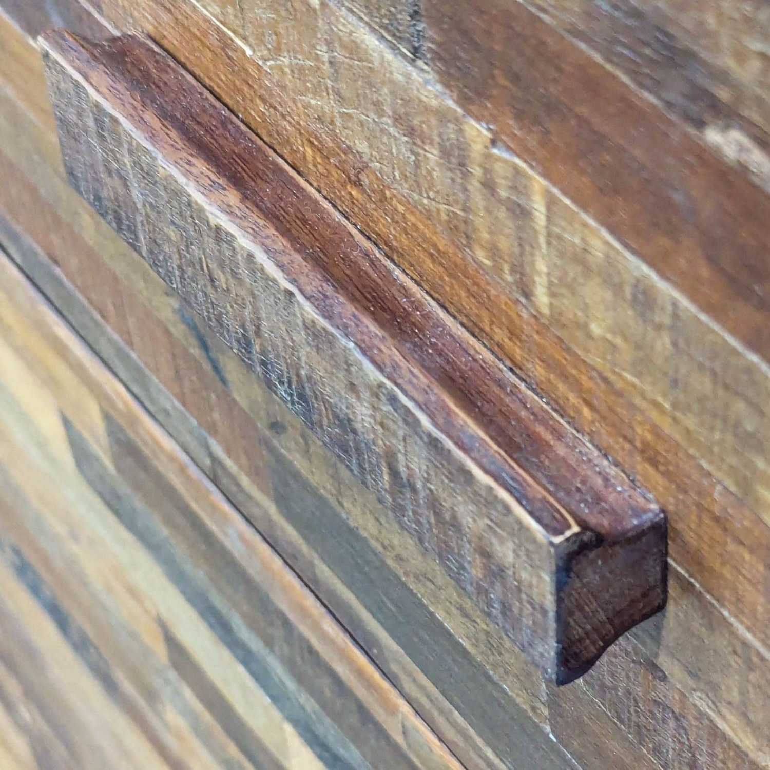 Environment Furniture Santomer Modern Rustic Wood Dresser - image-5
