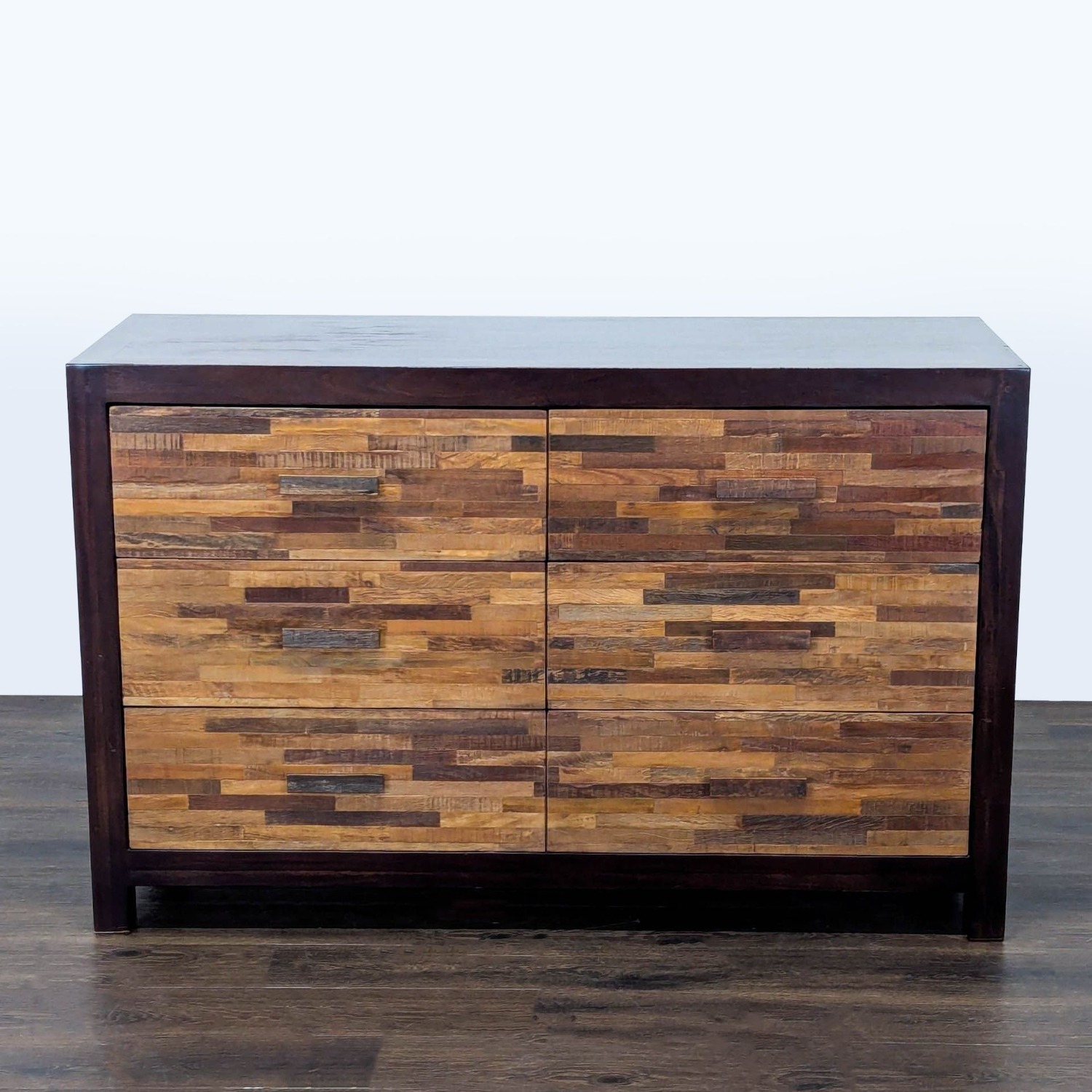 Environment Furniture Santomer Modern Rustic Wood Dresser - image-11