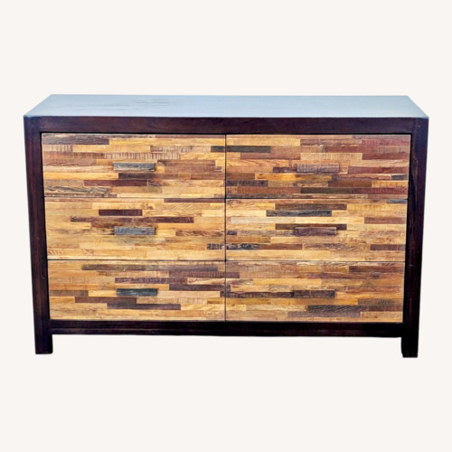Used Environment Furniture Santomer Modern Rustic Wood Dresser for sale on AptDeco