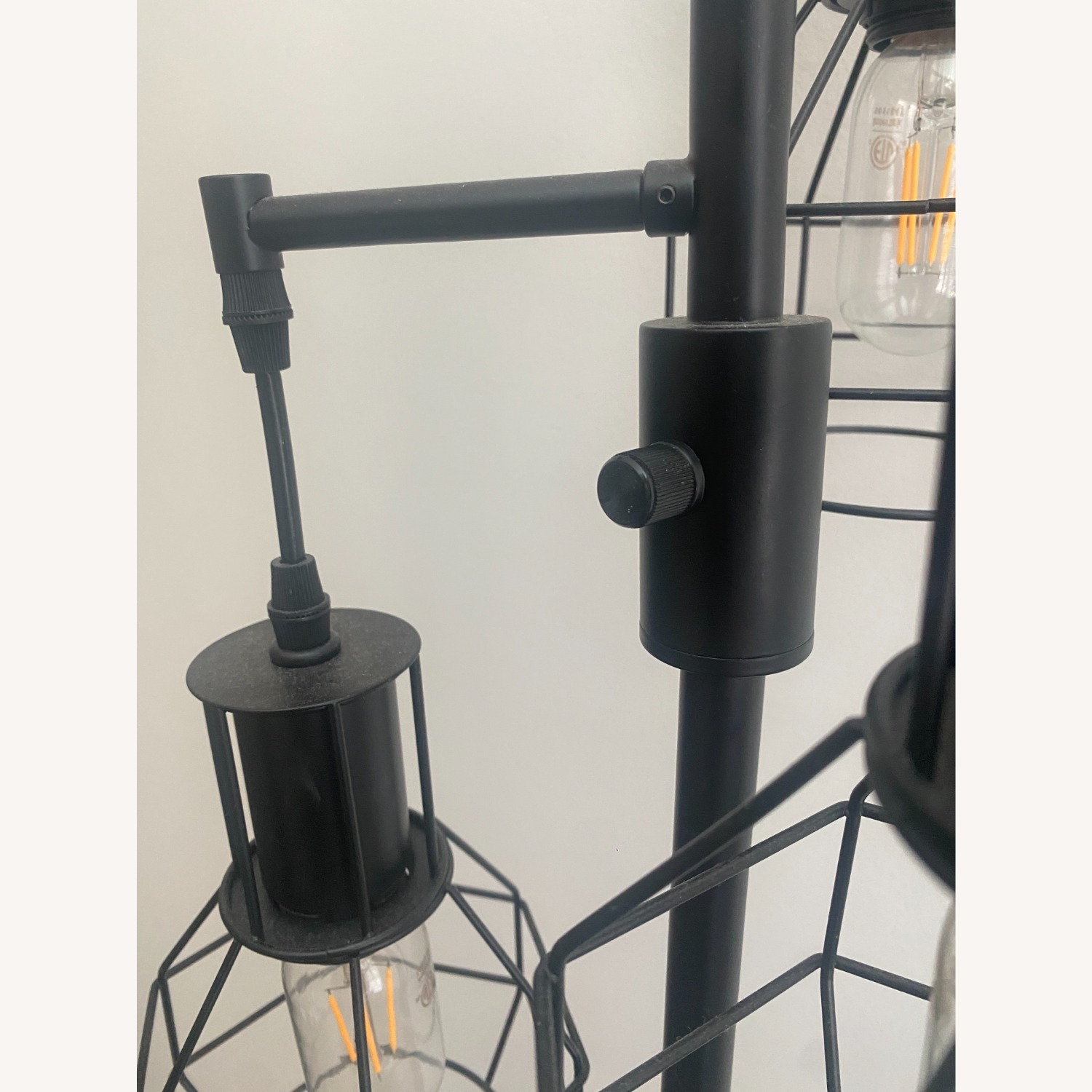Modern Black Floor Lamp - Dimming Ddial - image-4