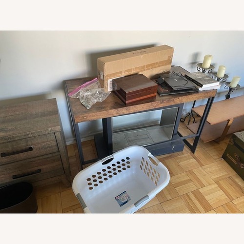 Used Coaster Estrella Modern Industrial Writing Desk  for sale on AptDeco