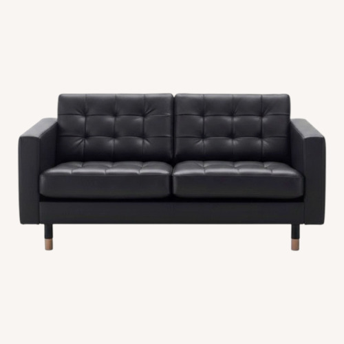 Used IKEA LANDSKRONA Leather Sofa for sale on AptDeco