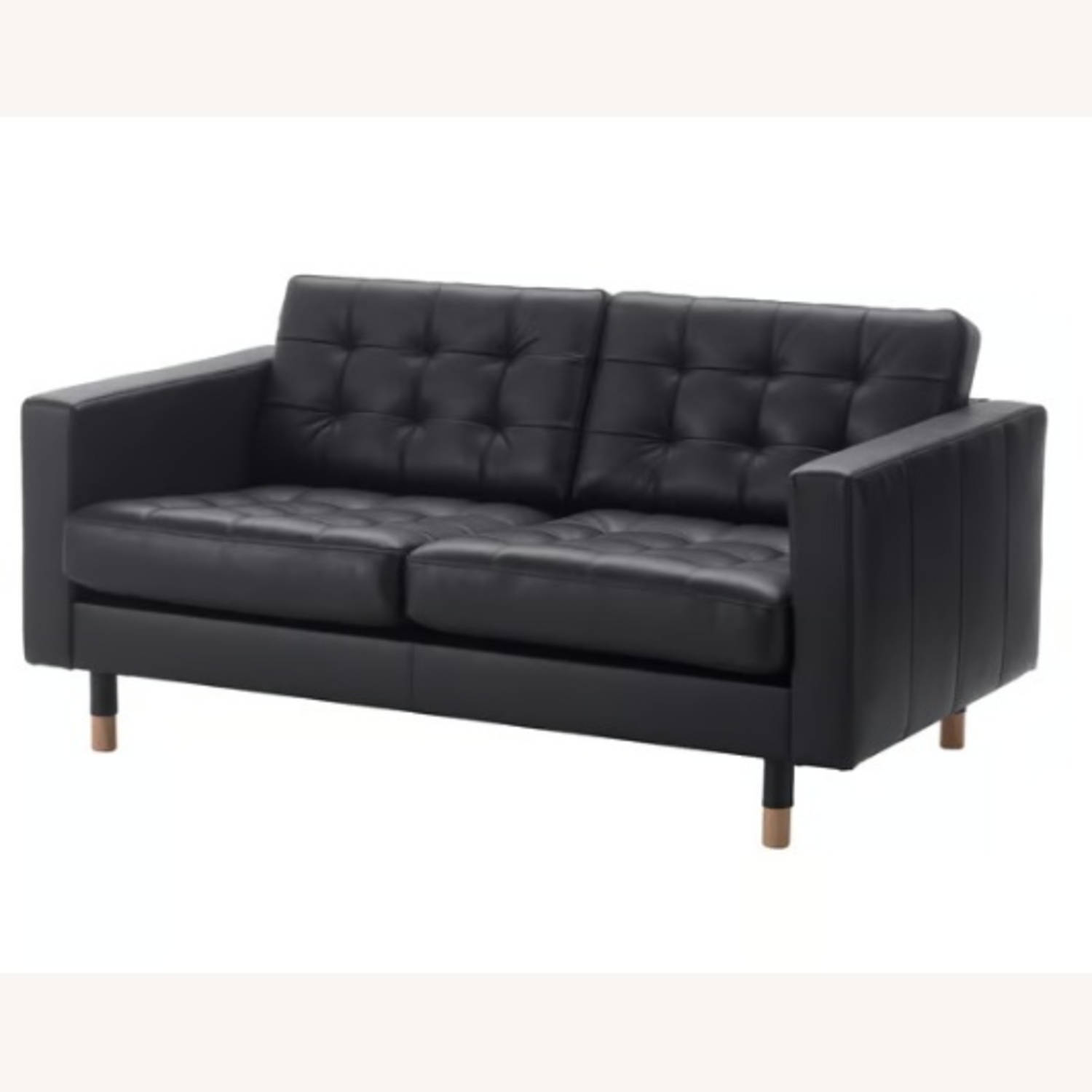 IKEA LANDSKRONA Leather Sofa - image-5