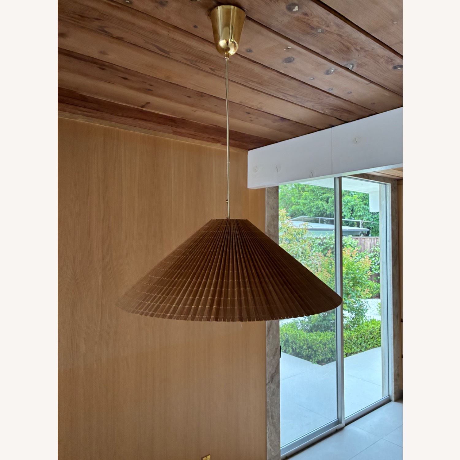 Gubi 1972 Pendant Gold Bamboo Ceiling Lamp - image-1