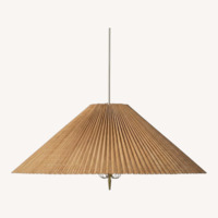 Gubi 1972 Pendant Gold Bamboo Ceiling Lamp