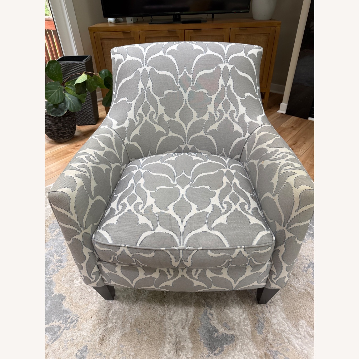Crate & Barrel Clara Armchair - image-1