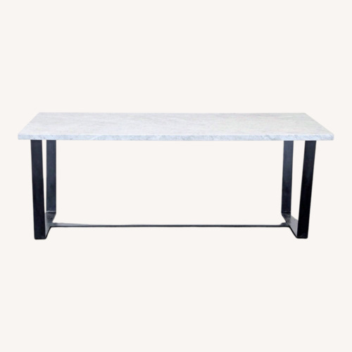 Used Marble Top Dining Table for sale on AptDeco