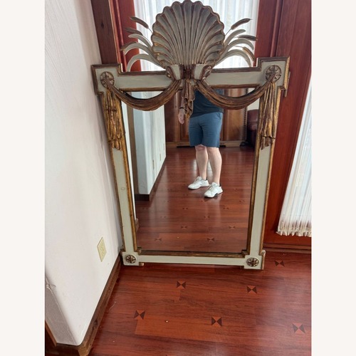 Used Antique Italian Carved and Gilded Mirror	 for sale on AptDeco