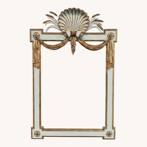 Used Antique Italian Carved and Gilded Mirror	 for sale on AptDeco