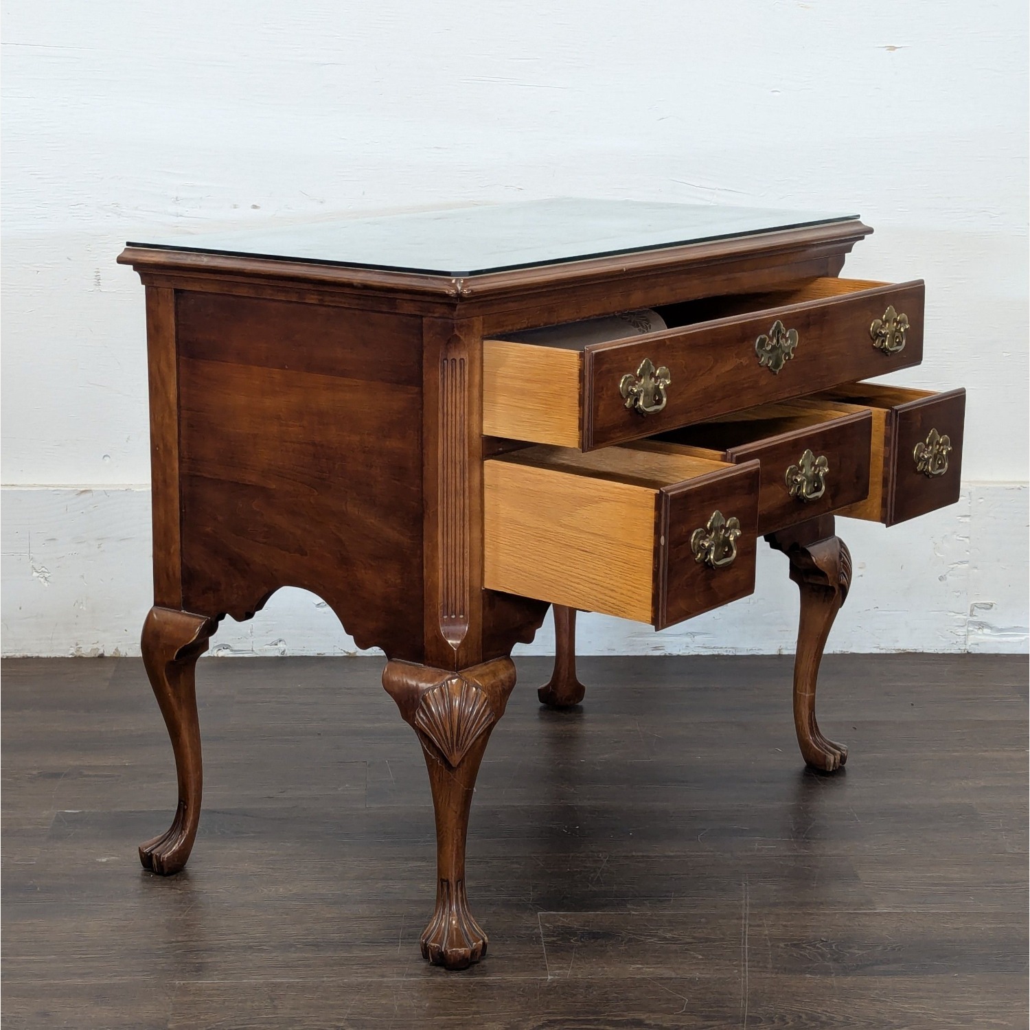 Chippendale Style Lowboy Chest	 - image-7