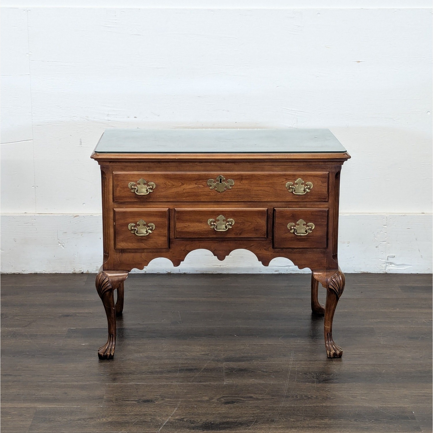 Chippendale Style Lowboy Chest	 - image-8