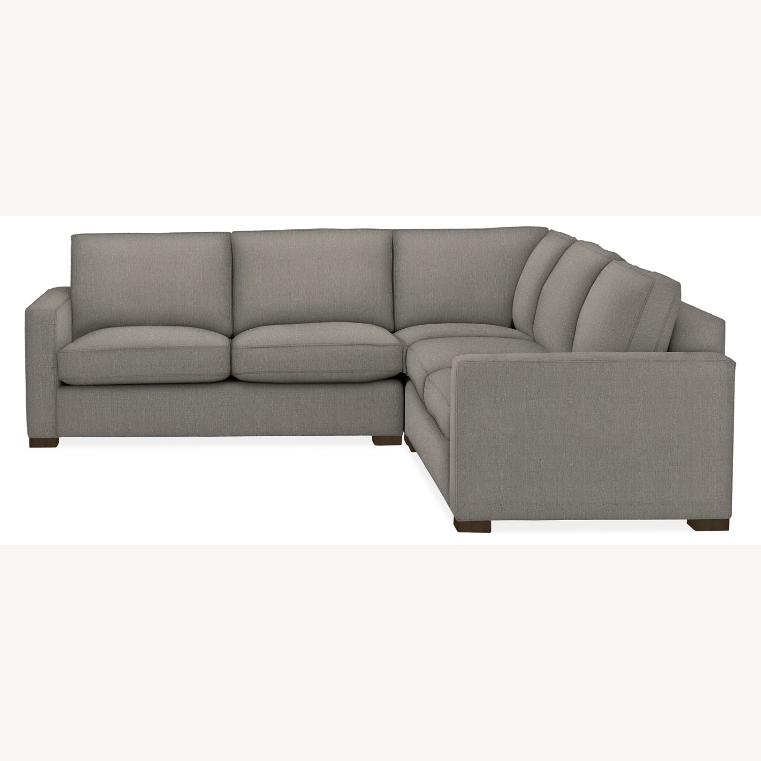 Room & Board MicroSuede Sectional Sofa   - image-4